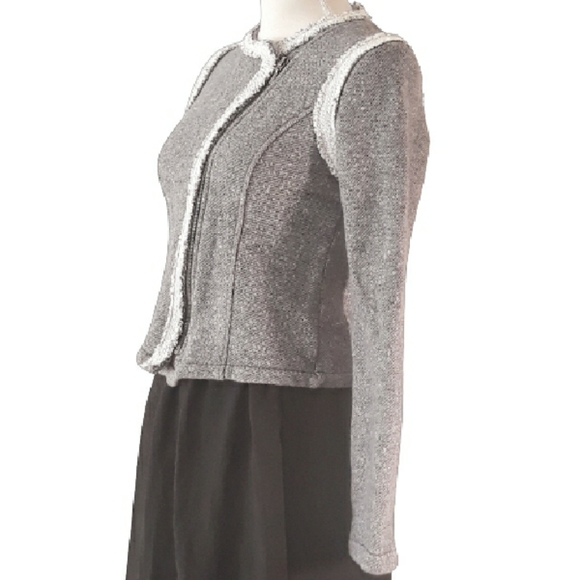 GAP Navy Uniform Moto Jacket Size Small - Picture 4 of 13